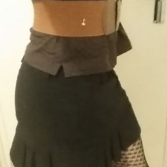 Trying on some clothes